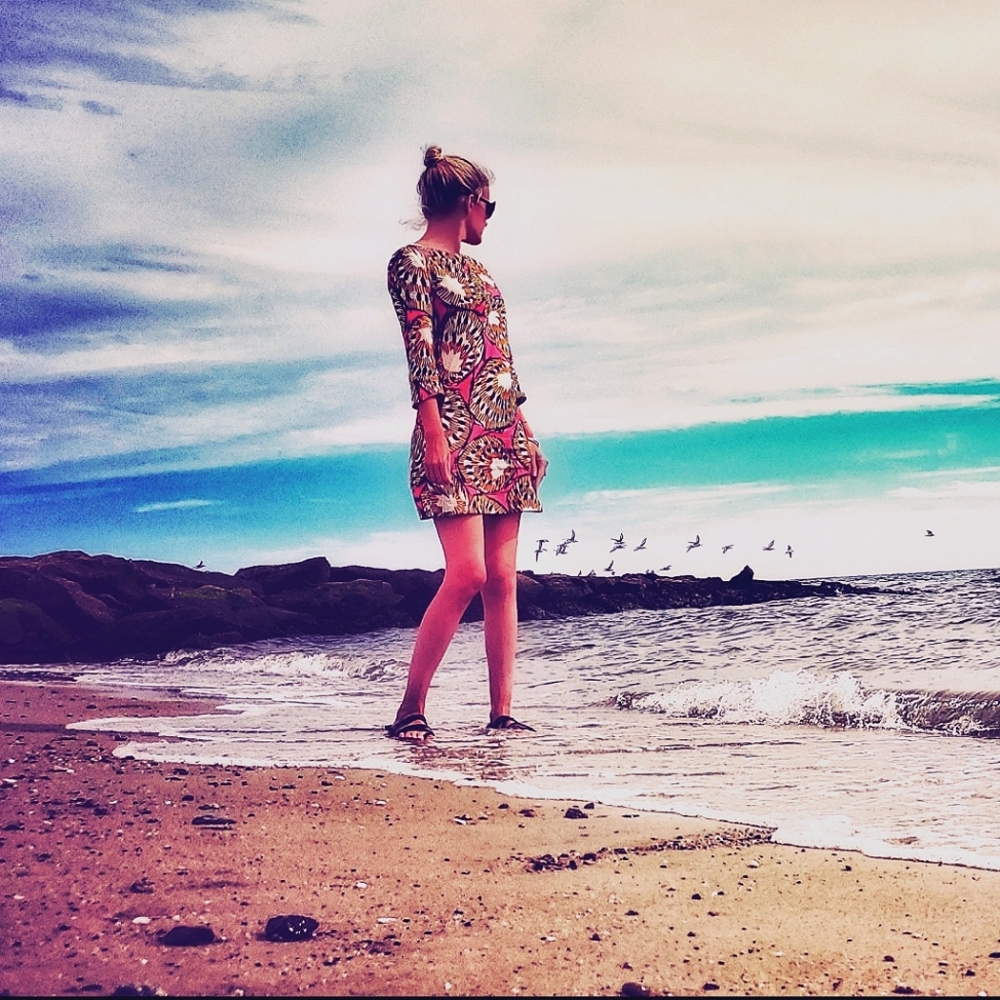 J.Crew Retro Style Mod Dress